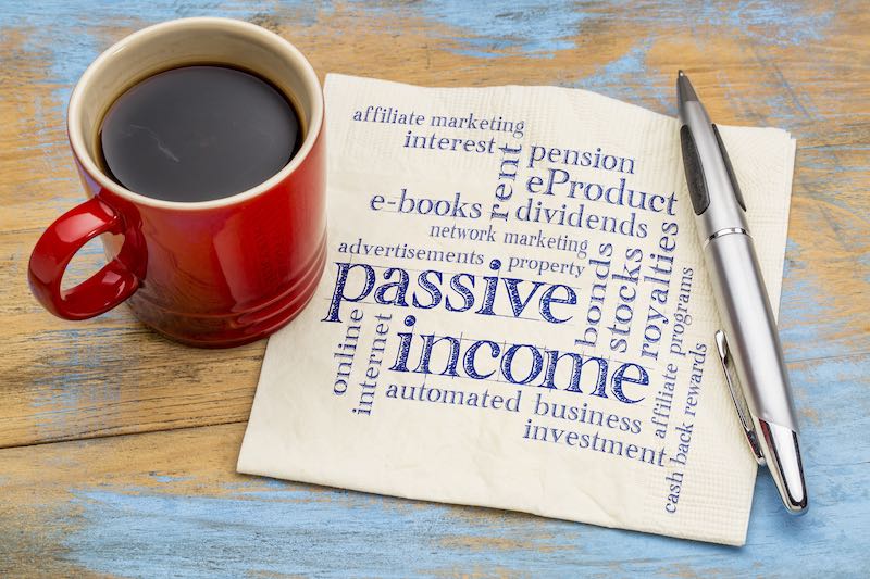 Passive income of affiliate marketer